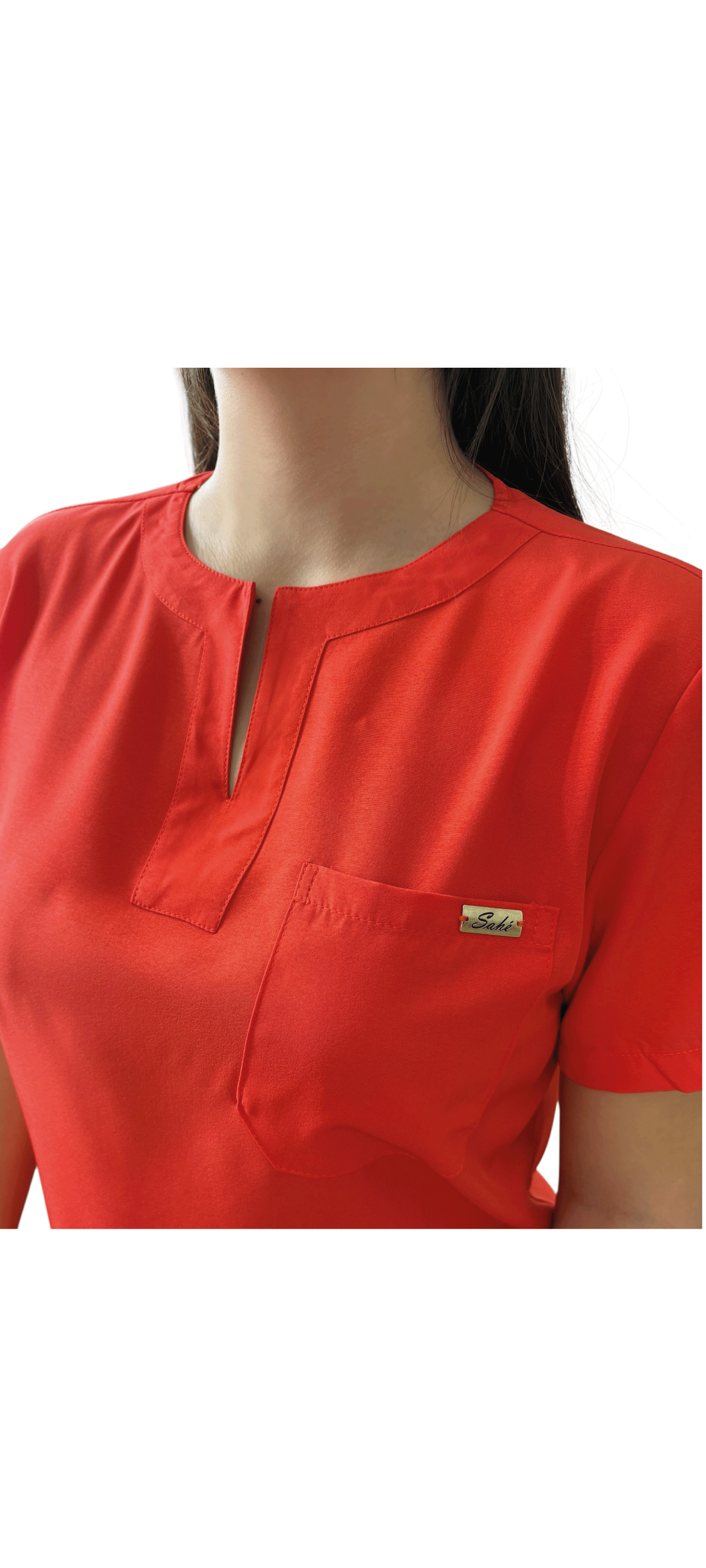 Scrub Naranja (Modelo Marlen)