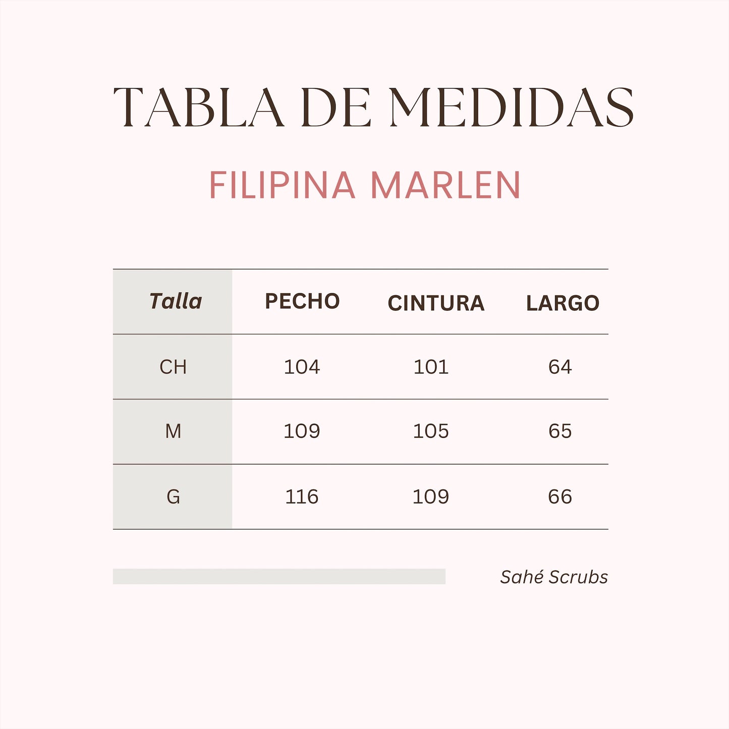 Scrub Rosa Mexicano (Modelo Marlen)