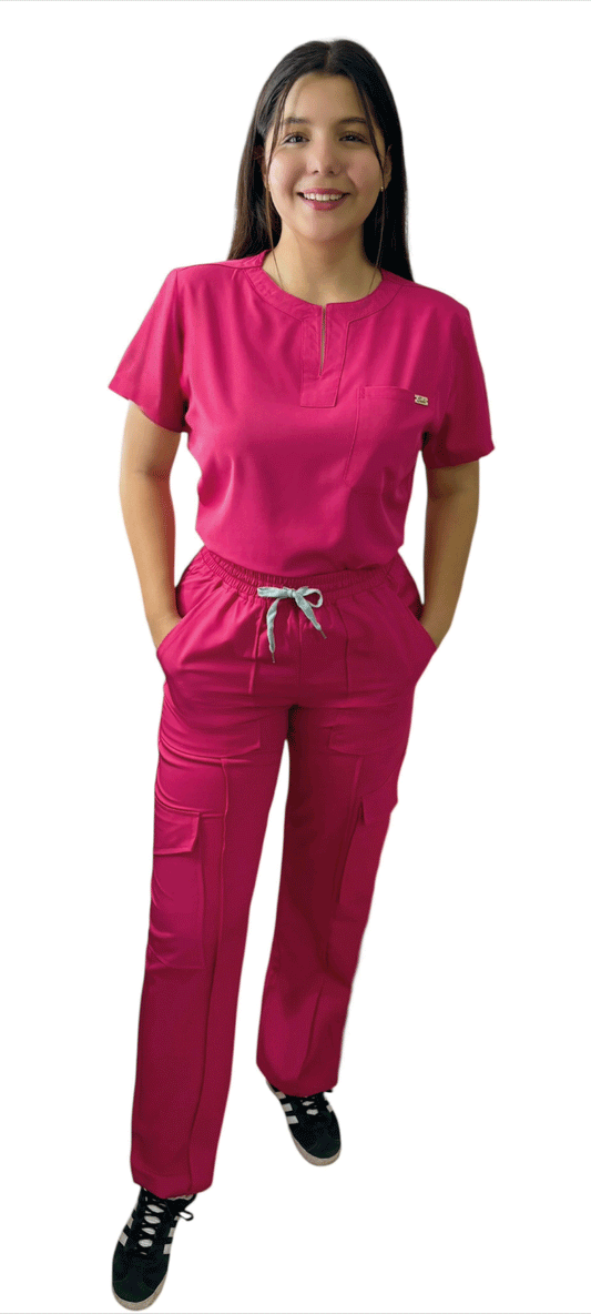 Scrub Rosa Mexicano (Modelo Marlen)