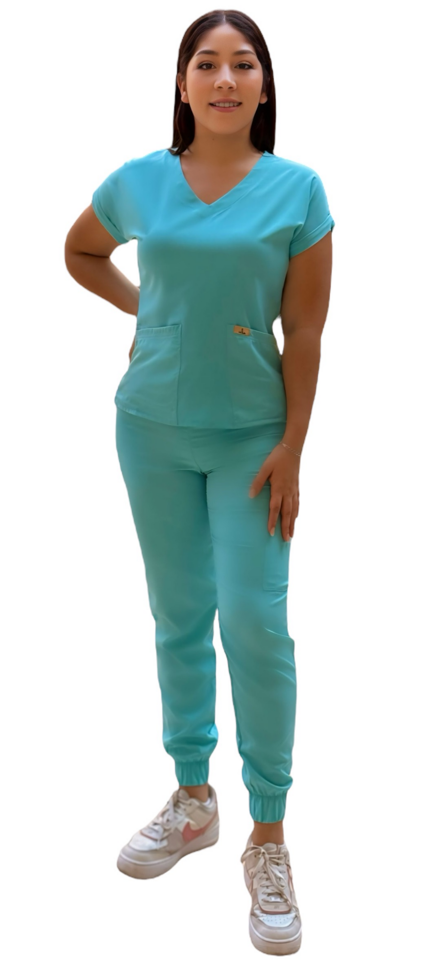 Scrub Aqua (Modelo Elizabeth)