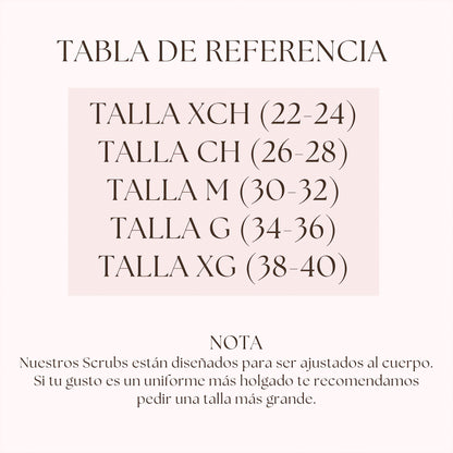 Scrub Modelo Valentine´s